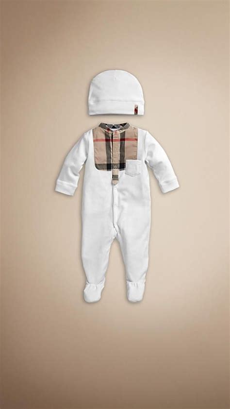 burberry shirt baby shower meaning|newborn burberry baby clothes.